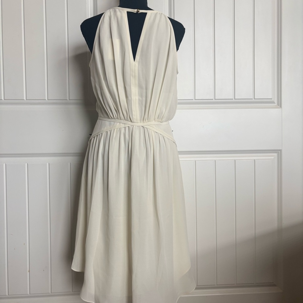 Banana Republic Cream High Low Dress - Picture 6 of 6